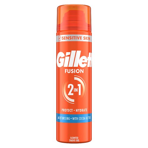 Gillette Fusion Ultra Moisturising Gel 200ml pack shot