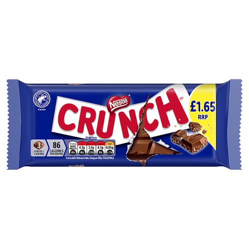 Nestle Crunch Milk PM £1.65 100g pack shot