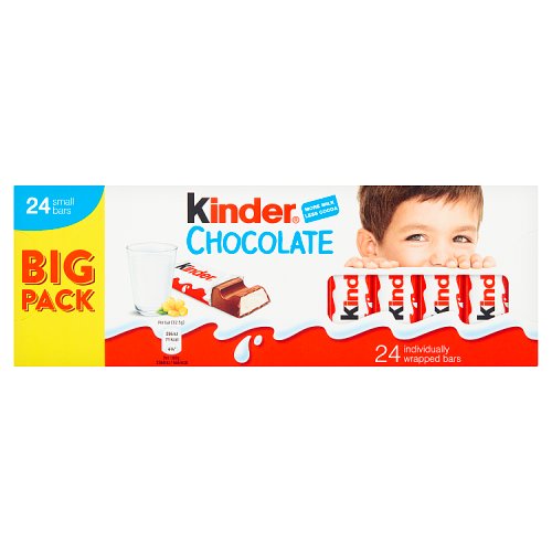 Kinder Chocolate T24 300g pack shot