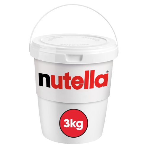Nutella 3kg Tub pack shot