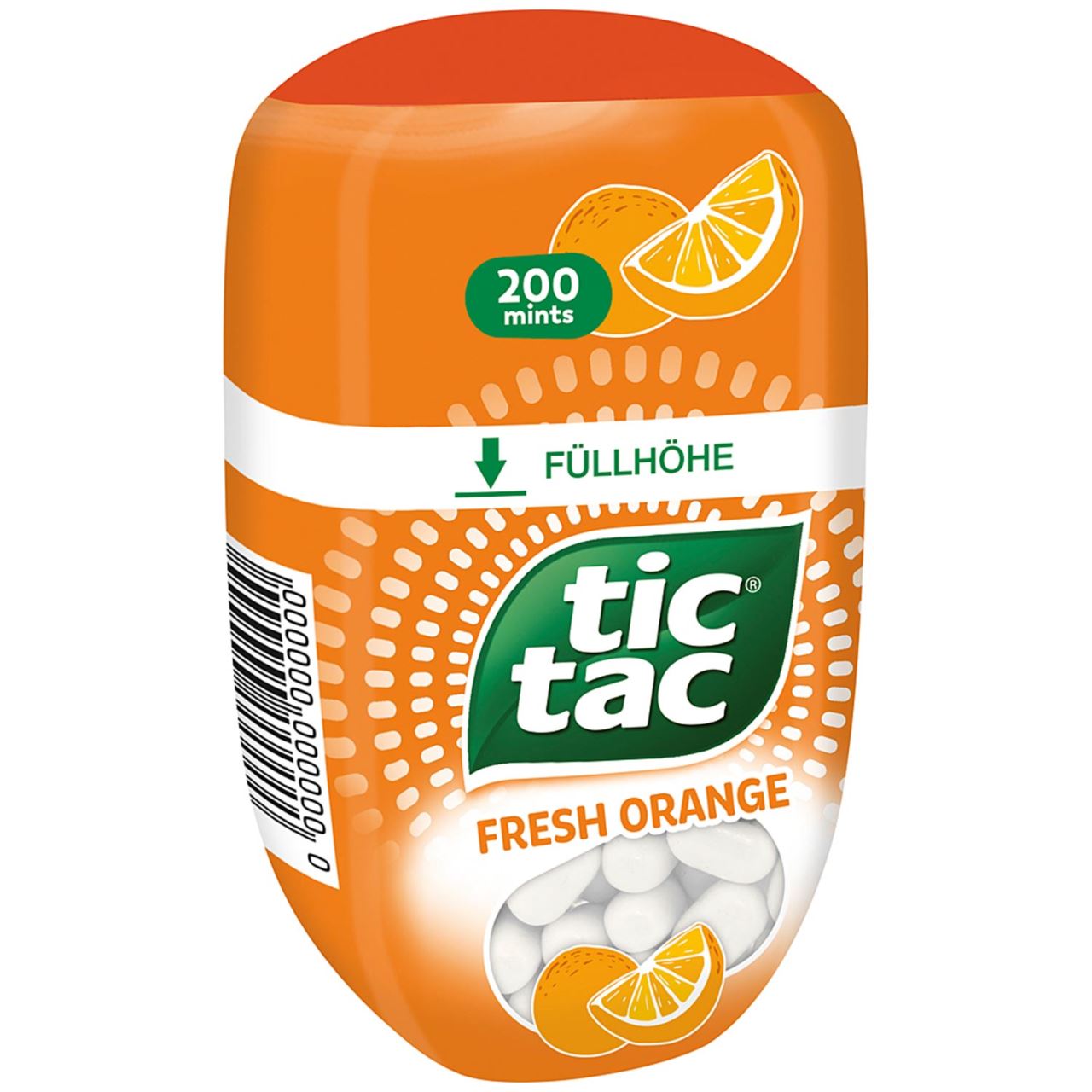 Tic Tac Fresh Orange T200 98g pack shot