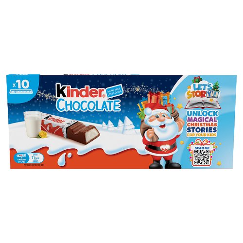 Kinder Chocolate T10 125g pack shot