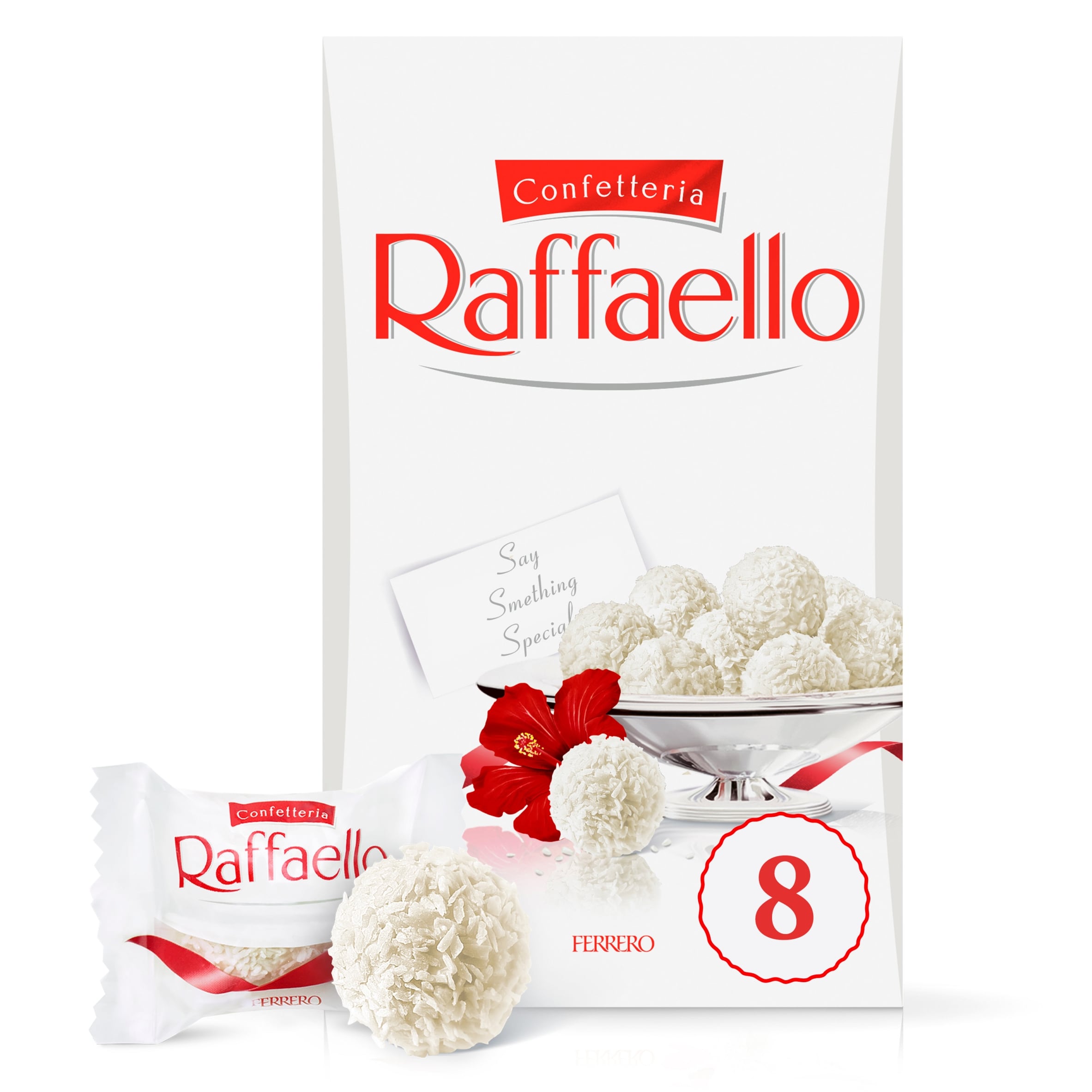 Ferrero Raffaello 80g pack shot