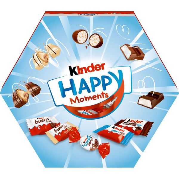 Kinder Happy Moments Mini Mix 161g pack shot