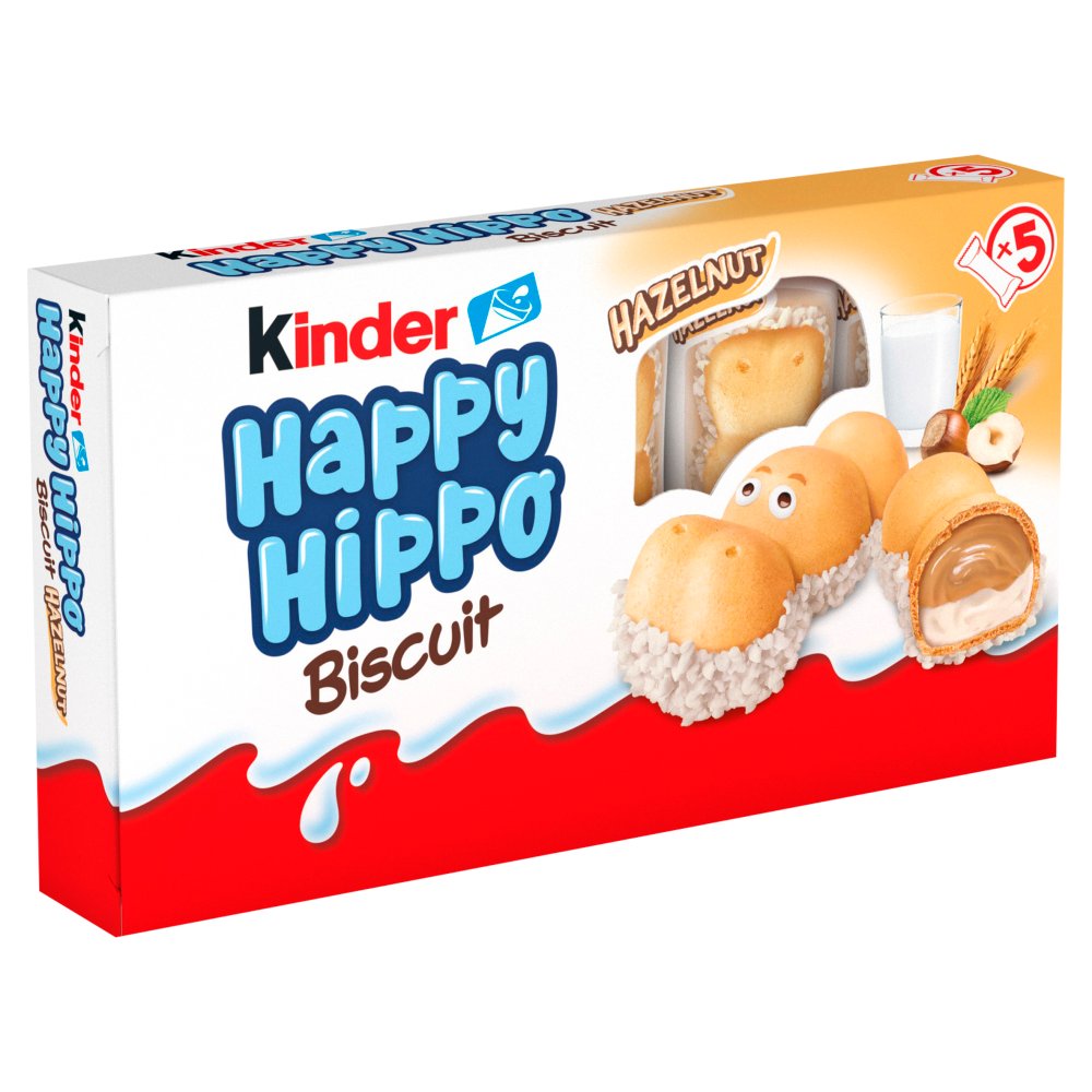Kinder Happy Hippo Hazelnut T5 103.5g pack shot