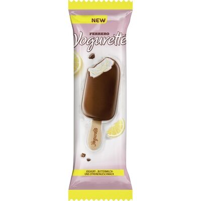 Ferrero Yogurette Ice Cream Buttermilk Lemon T4 200ml pack shot