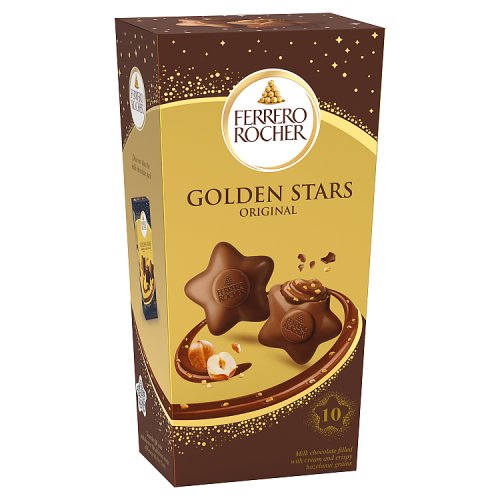 Ferrero Rocher Golden Stars Original 115g pack shot