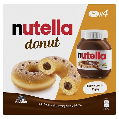 NUTELLA FROZEN DONUT 4PK pack shot