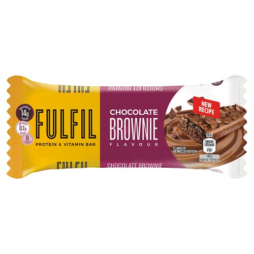 Fulfil Chocolate Brownie T1 40g pack shot