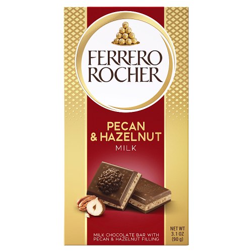 Ferrero Rocher Tablets Tavolette Grandi Marche Hazelnut & Pecan 90G pack shot