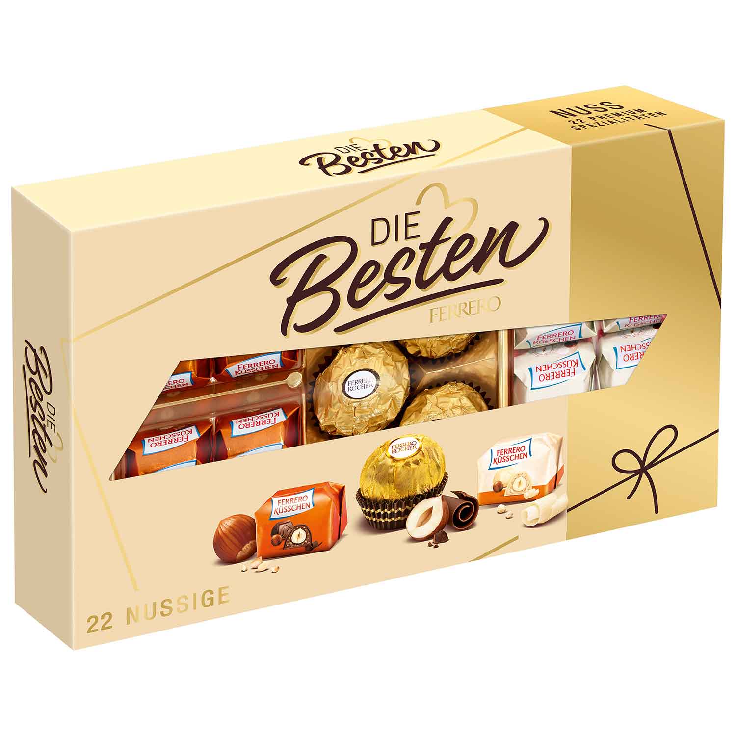 Ferrero Die Besten Nut T22 215g pack shot
