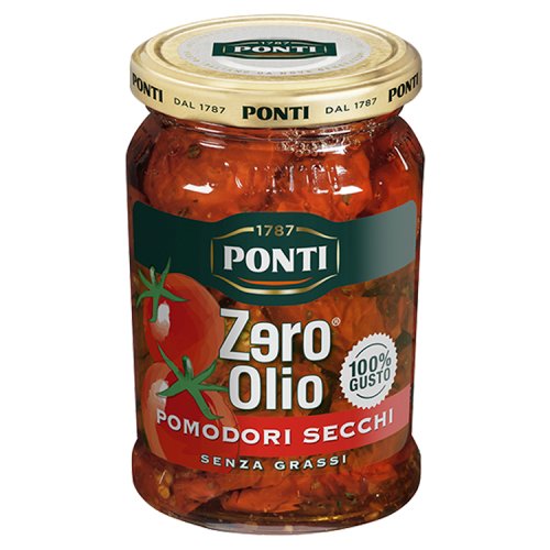Ponti Zero Tomaten Getr.Ohne Oel 300g pack shot