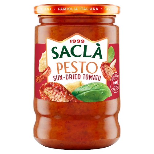 Sacla Sundried Tomato Pesto 190g pack shot