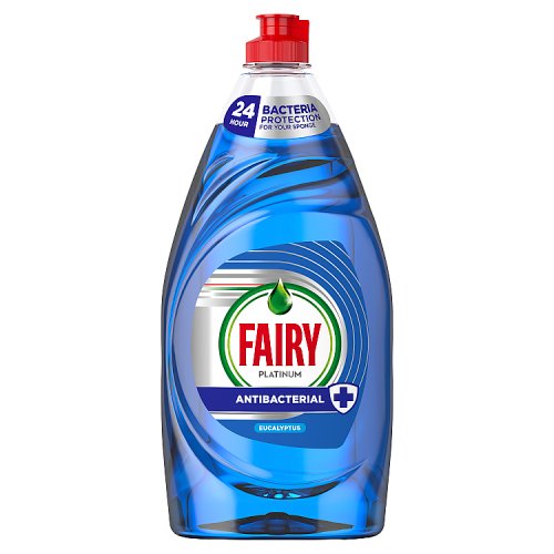 Fairy Platinum WUL QW 820ml Anti Bacterial pack shot