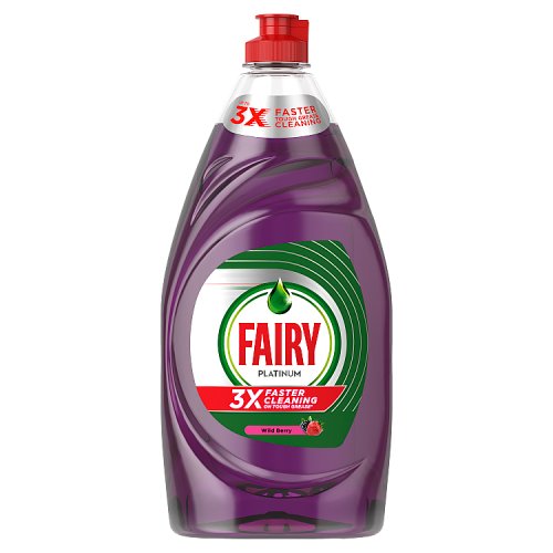 Fairy Platinum WUL QW 820ml Wild Berry pack shot