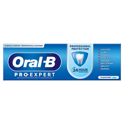 Oral B Pro Expert 75ml Toothpaste Professional Protection pack shot