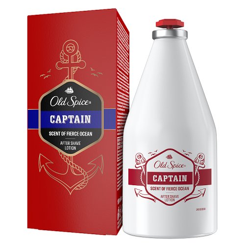 Old Spice Aftershave Lotion Captain 100ml pack shot