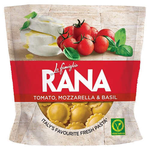 GIOVANNI RANA TOMATO BASIL & MOZZARELLA TORTELLONI pack shot