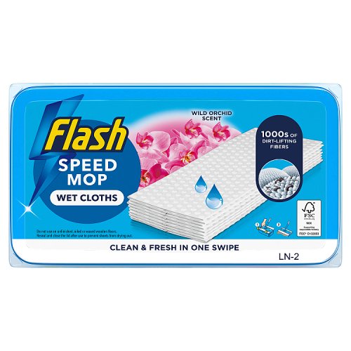 Flash SpeedMop Refill Pads Wild Orchid 24ct pack shot