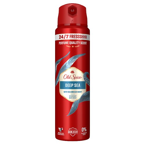Old Spice Deo Spray 150ml Deep Sea pack shot