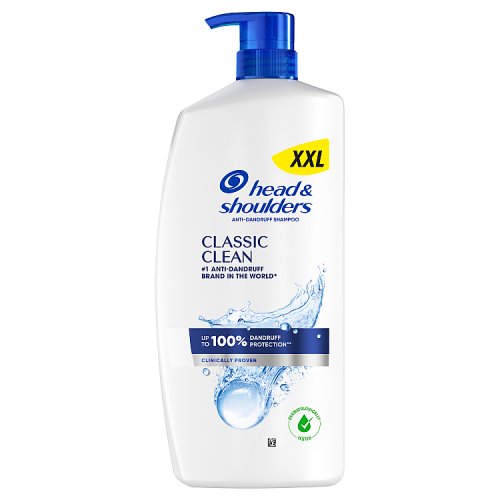 Head & Shoulders Shampoo 750ml Classic Clean pack shot