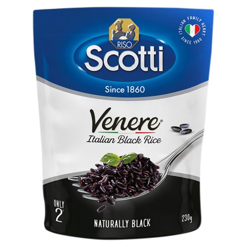 Scotti Riso Venere Express 230g pack shot