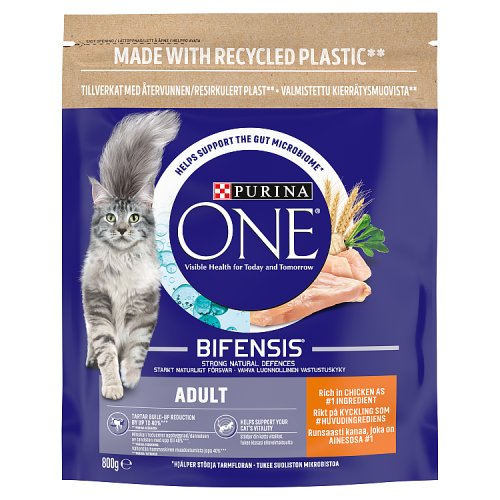 Purina ONE Bifensis Adult 800g pack shot