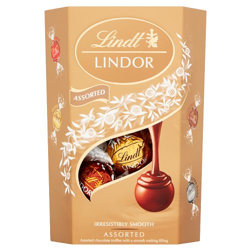 Lindt Lindor Assorted 200g pack shot