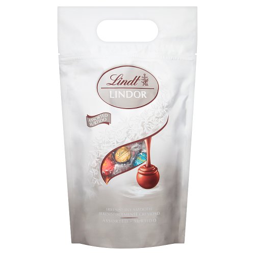 Lindt Lindor Bt Misch Silb 1000g pack shot