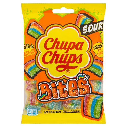 Chupa Mini Sour Bites 130g pack shot
