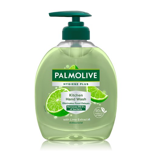 Palmolive Hand Wash Kitchen Hygiene Plus Lime 300ml pack shot