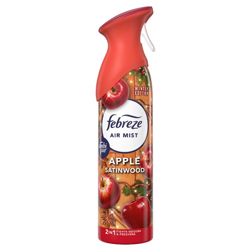 Febreze Air Freshener Spray Apple Seasonal 185ml pack shot