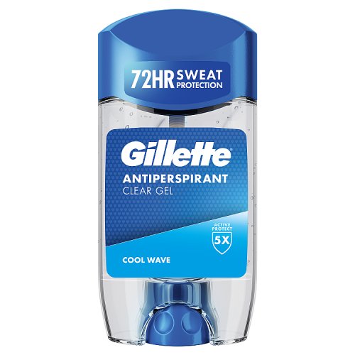 Gillette Clear Gel Cool Wave pack shot