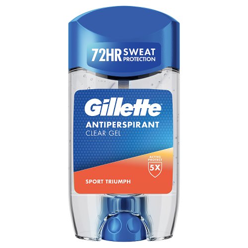 Gillette Clear Gel Triumph pack shot