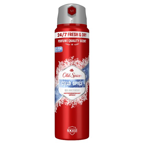 Old Spice Deo Spray 150ml Cold Spice High Endurance pack shot