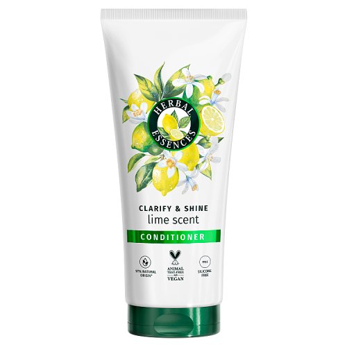 Herbal Essences Conditioner Clarify & Shine Lime Scent 200ml pack shot