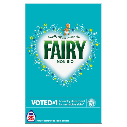 Fairy Non-Bio Powder 25w pack shot