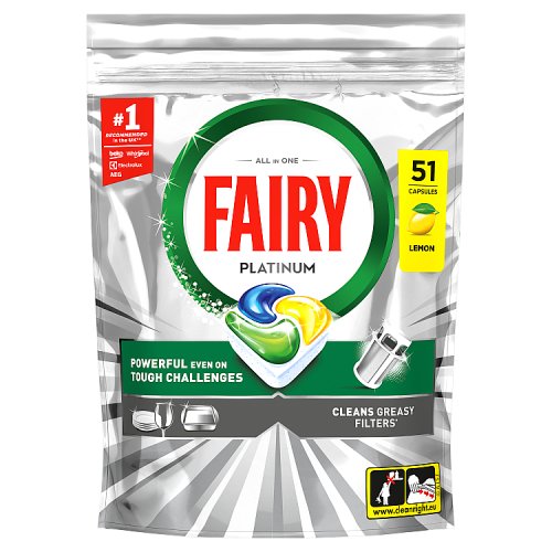 Fairy Platinum ADW 51ct Lemon pack shot