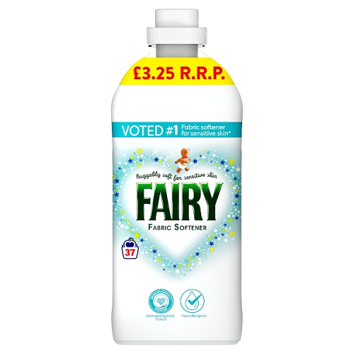 Fairy Fabric Conditioner 37 Wash PMP £3.25 pack shot