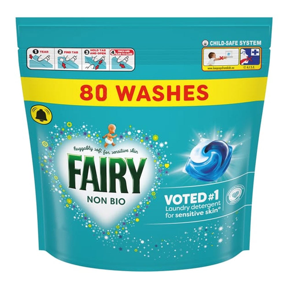Fairy Original Laundry Pods 80w pack shot