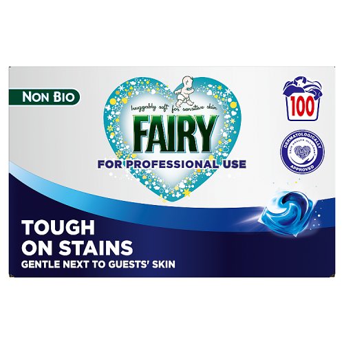Fairy Professional Liquid Pod Non Bio 100CT CSx1 pack shot