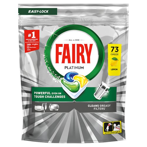 Fairy Platinum ADW 73ct Lemon pack shot