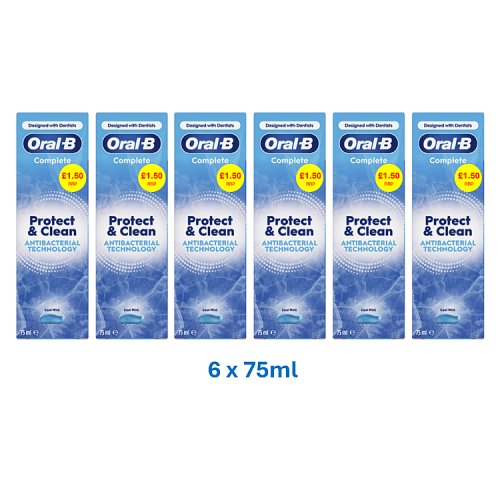 Oral B Complete PMP Protect and Clean £1.50 pack shot