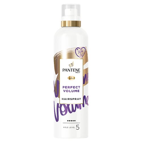 Pantene Hair Spray 250ml Perfect Volume Hair pack shot