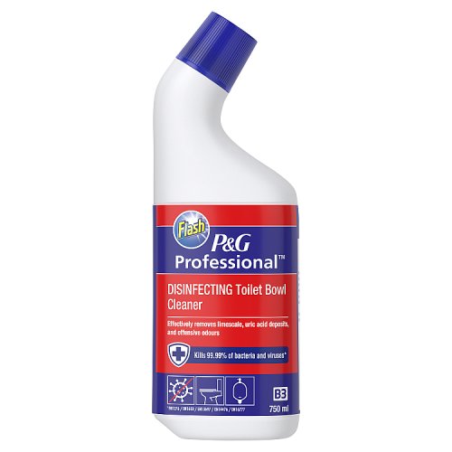 Flash Professional Regular Liquid Toilet Bowl Cleaner B3 750ML CSx12 pack shot
