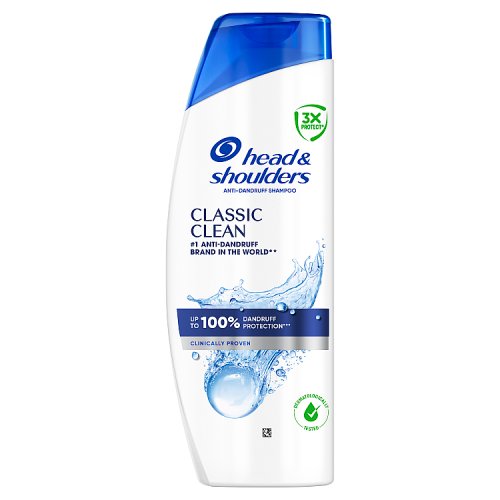 Head & Shoulders Shampoo 400ml Classic Clean pack shot