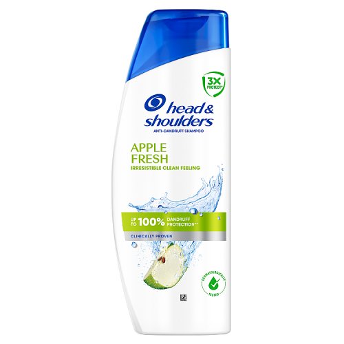 Head & Shoulders Shampoo 400ml Apple pack shot