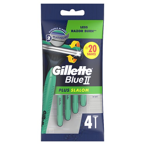 Gillette Blue II 5 Pack SRT pack shot
