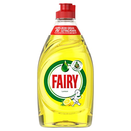 Fairy Liquid Lemon 320ml pack shot