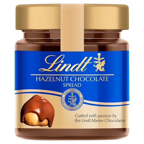 Lindt Hazelnut Chocolate Spread 200g pack shot